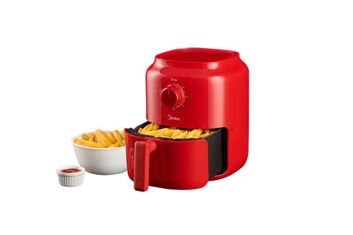 Midea MAF35C2MR freidora Sencillo 3 L Independiente 1325 W Rojo