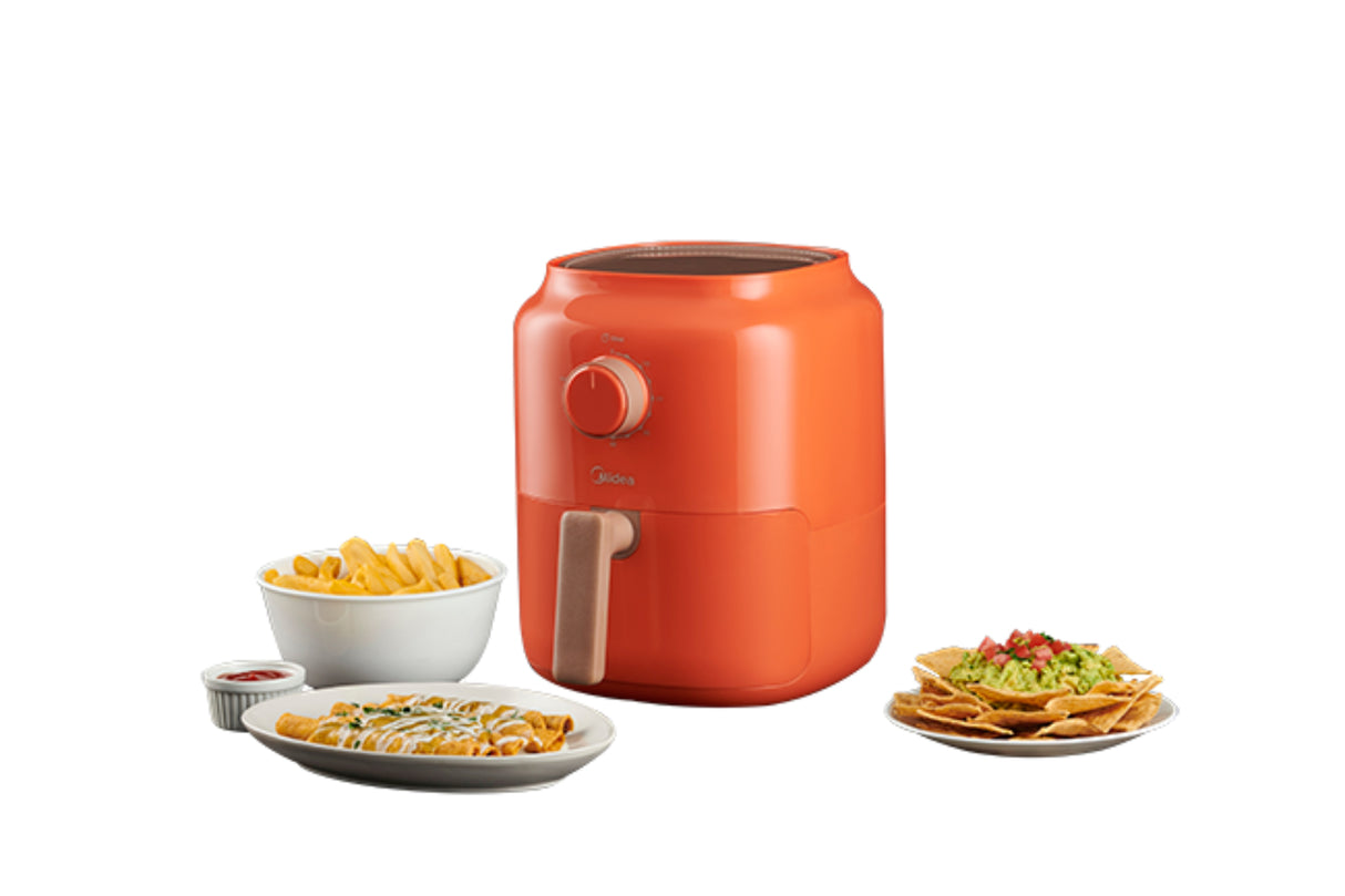 Midea MAF35C2MO freidora Sencillo 3 L Independiente 1325 W Naranja