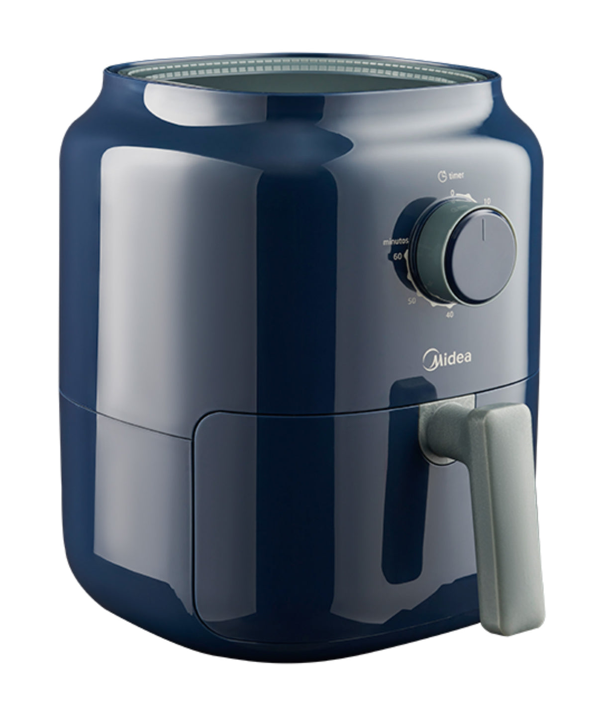 Midea MAF35C2MY freidora Sencillo 3 L Independiente 1325 W Azul, 200 °C, 60 min, Giratorio
