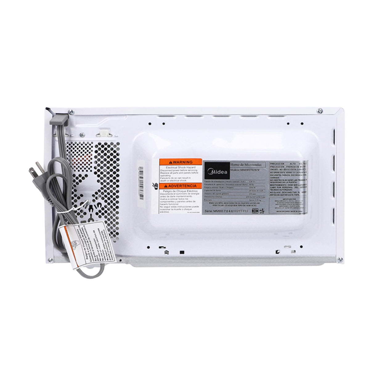Midea MMDF07S2WW microondas Blanco Microondas combinado Encimera 20 L