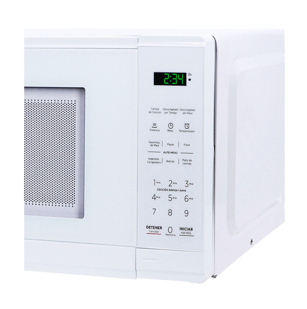 Midea MMDF07S2WW microondas Blanco Microondas combinado Mostrador 20 L, Pantalla incorporada, Tocar