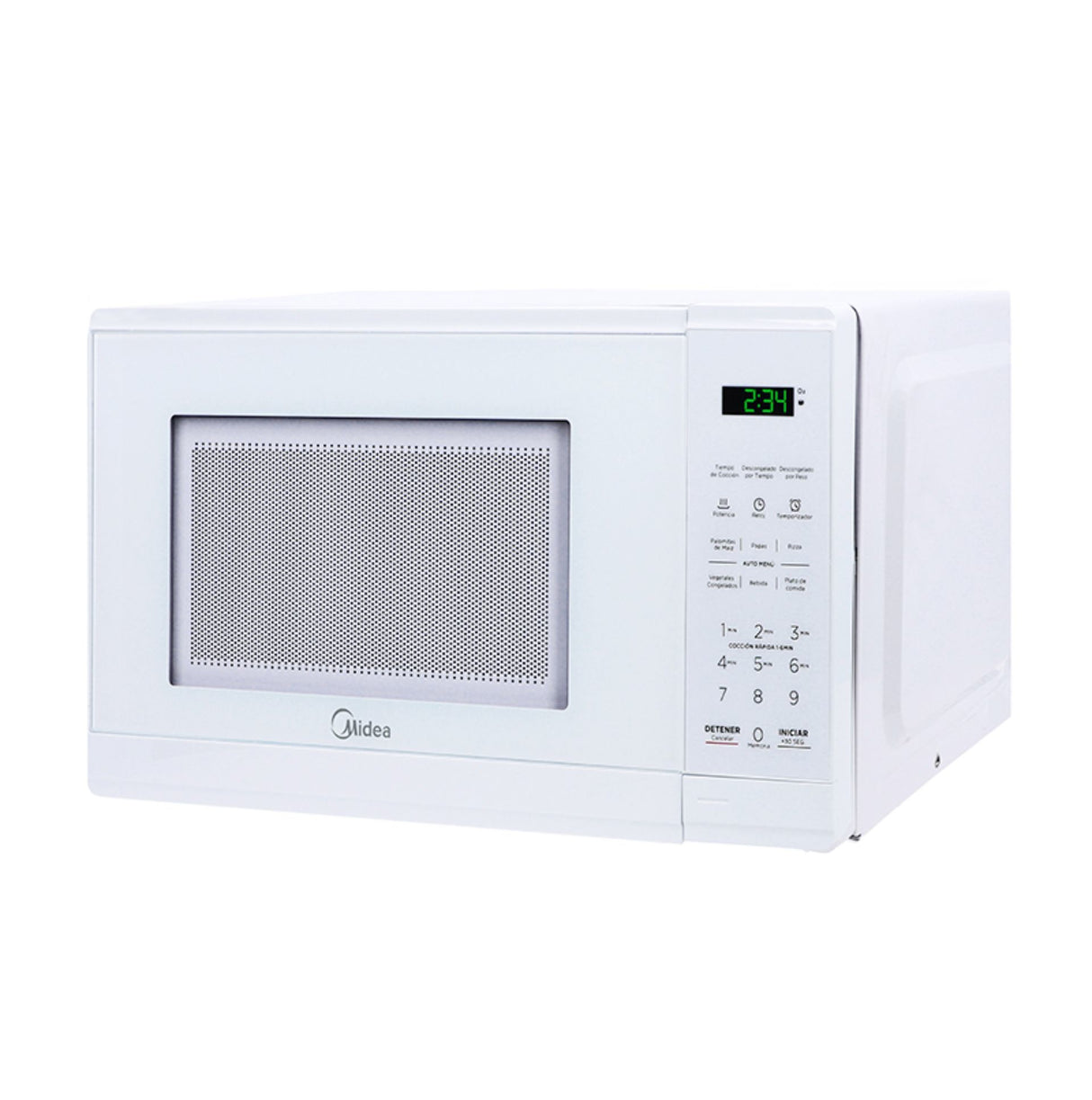 Midea MMDF07S2WW microondas Blanco Microondas combinado Mostrador 20 L, Pantalla incorporada, Tocar