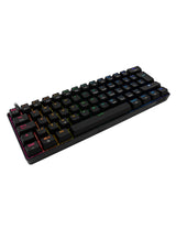 Balam Rush DOMINATE GK550 teclado Juego USB Negro, Alámbrico, Interruptor de llave optomecánica, LED RGB