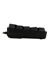 Balam Rush DOMINATE GK550 teclado Juego USB Negro, Alámbrico, Interruptor de llave optomecánica, LED RGB