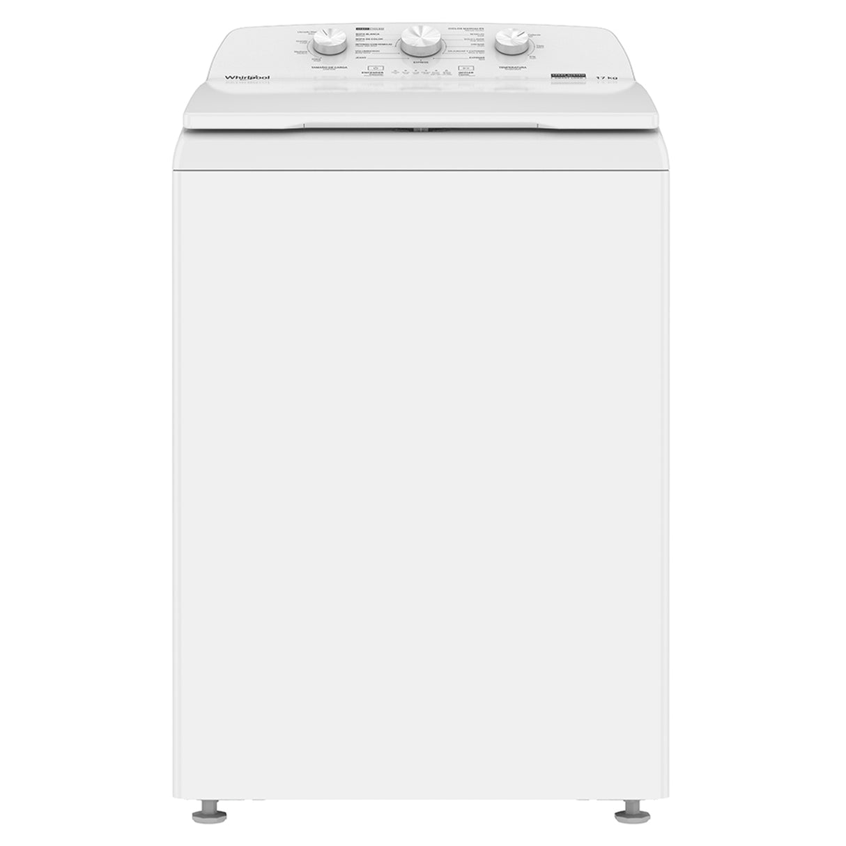 Whirlpool 8MWTW1713MJQ lavadora Carga superior 17 kg 770 RPM Blanco