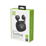 Klip Xtreme TuneXbuds Auriculares Inalámbrico Intra auditivo Llamadas/Música/Deportes/Diario Bluetooth Negro, 50 - 20000