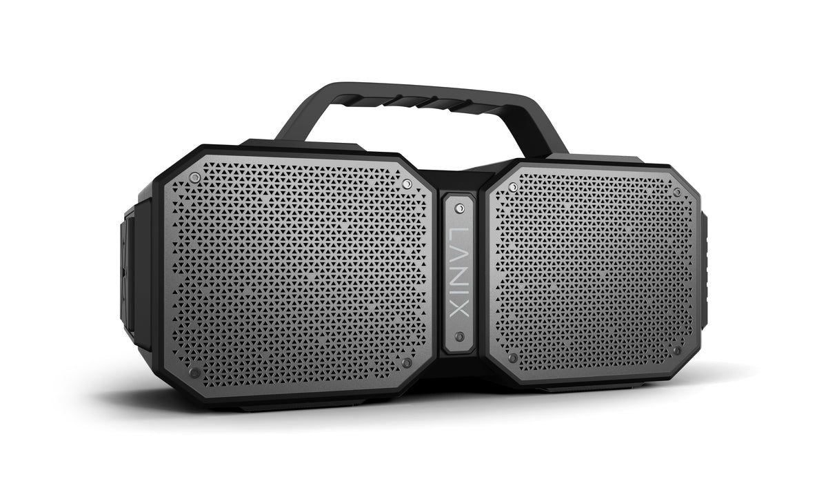 Bocina Lanix LXSP Max Bluetooth Micro USB Protección Contra Agua IPX5 Color Negro