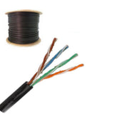 Saxxon OUTPCAT5EGCOPEXT cable de red Negro 305 m Cat5e U/UTP (UTP)