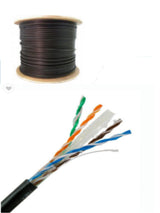 Saxxon OUTPCAT6GCOPEXT cable de red Negro 305 m Cat6 U/UTP (UTP)