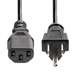 StarTech.com PXT101143 Cables de transmisión Negro Macho 125 V