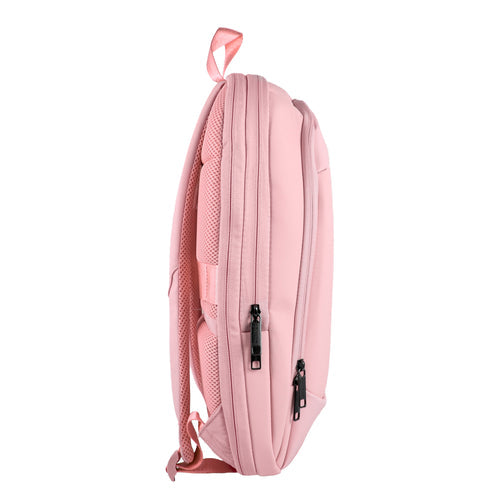 Perfect Choice PC-085140 mochila Rosa Cloruro de polivinilo (PVC), Poliéster, Compartimento del portátil