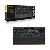Corsair K70 RGB PRO teclado Juego USB QWERTY Inglés Negro, Alámbrico, Interruptor mecánico, LED RGB