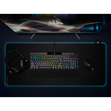 Corsair K70 RGB PRO teclado Juego USB QWERTY Inglés Negro, Alámbrico, Interruptor mecánico, LED RGB