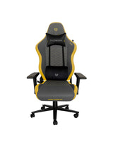 Balam Rush BR-932912 silla para videojuegos Silla de juegos para PC asiento acolchado Gris, 150 kg, respaldo acolchado, 