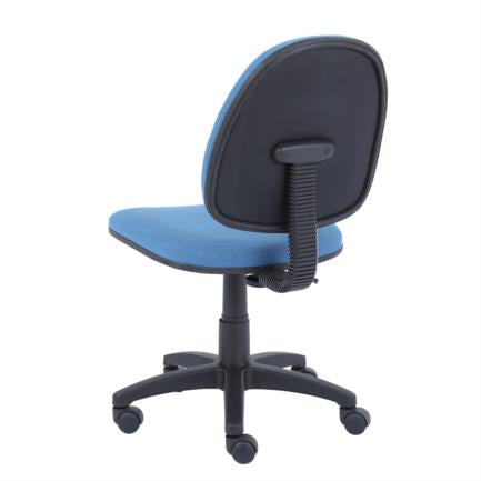 Nextep NE-650BA silla para oficina o computadora asiento acolchado respaldo acolchado, Azul, Azul, Tela