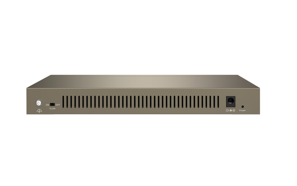 Tenda TEG1016M dispositivo de redes No administrado Gigabit Ethernet (10/100/1000), Bidireccional completo (Full duplex)
