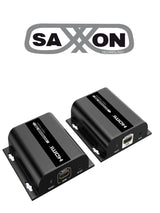 Saxxon LKV38340 extensor de audio/video Transmisor y receptor AV Negro, 1920 x 1080 Pixeles, 120 m, Alámbrico