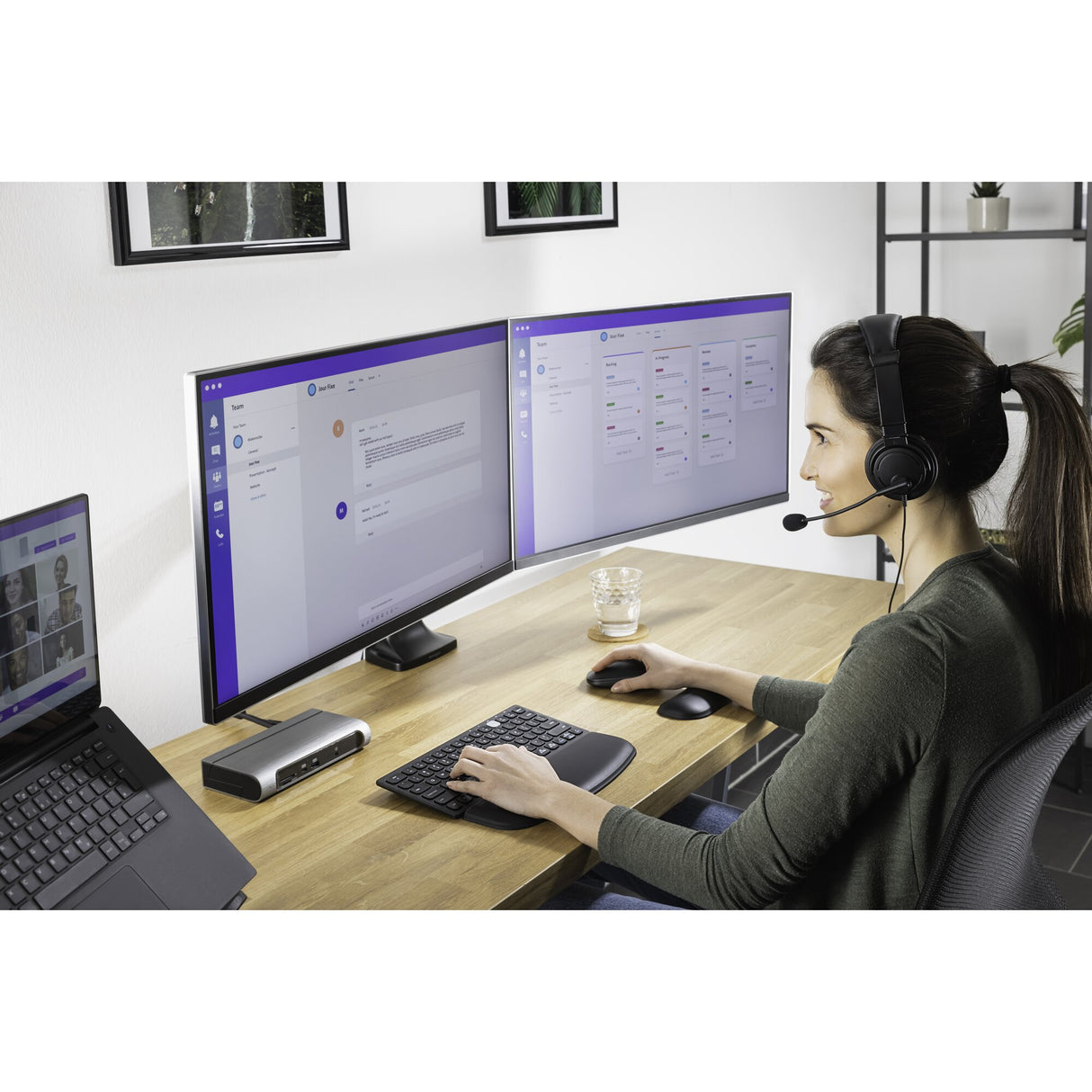 Kensington Reposamuñecas ErgoSoft para ratones estándar Accesorio Ergonómico Negro 1,52 g 1,52 g 16,3 mm