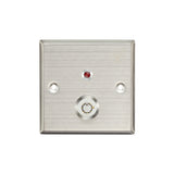 Yli Electronic YKS-850LS botón de salida Alámbrico, Acero inoxidable | Botones de salida