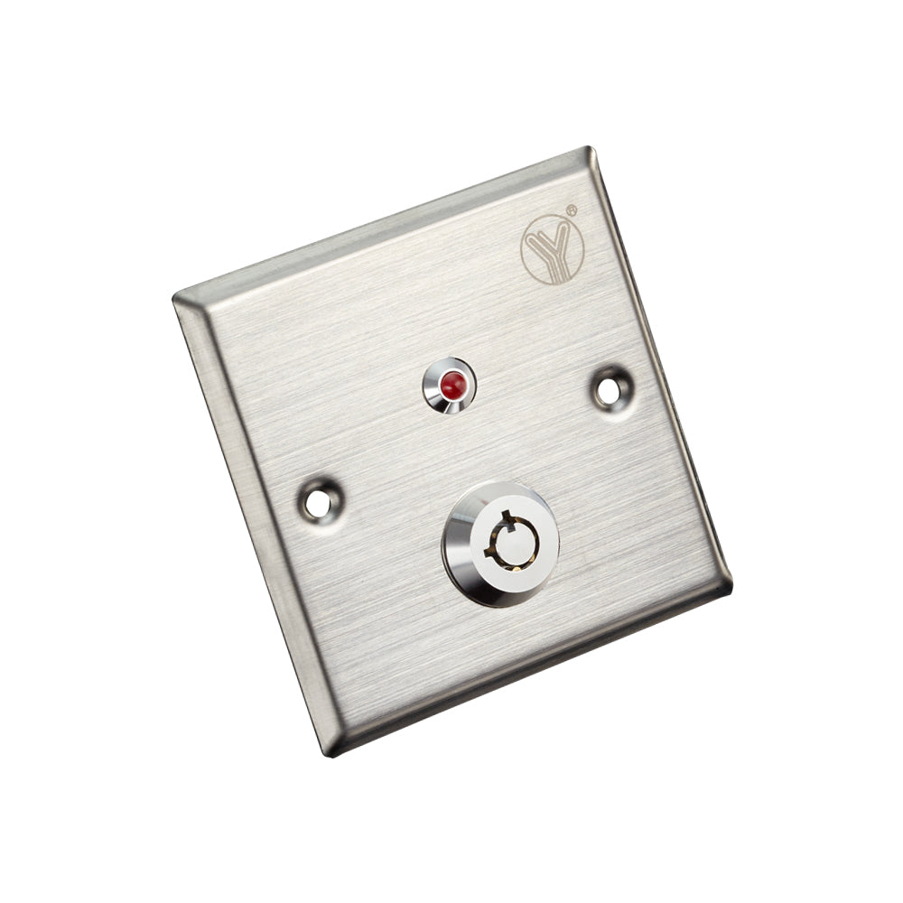 Yli Electronic YKS-850LS botón de salida Alámbrico, Acero inoxidable | Botones de salida