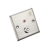 Yli Electronic YKS-850LS botón de salida Alámbrico, Acero inoxidable | Botones de salida