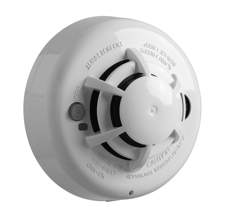 DSC PG9936 detector de humo Inalámbrico, Blanco, Montaje en superficie, Batería