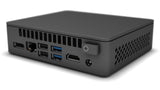 Intel NUC 11 Essential Kit - NUC11ATKPE UCFF Negro N6005 2 GHz, Mini PC barebone, DDR4-SDRAM, Ethernet