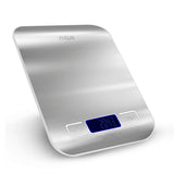 RCA RC-B1 báscula de cocina Acero inoxidable Encimera Rectángulo Báscula electrónica de cocina
