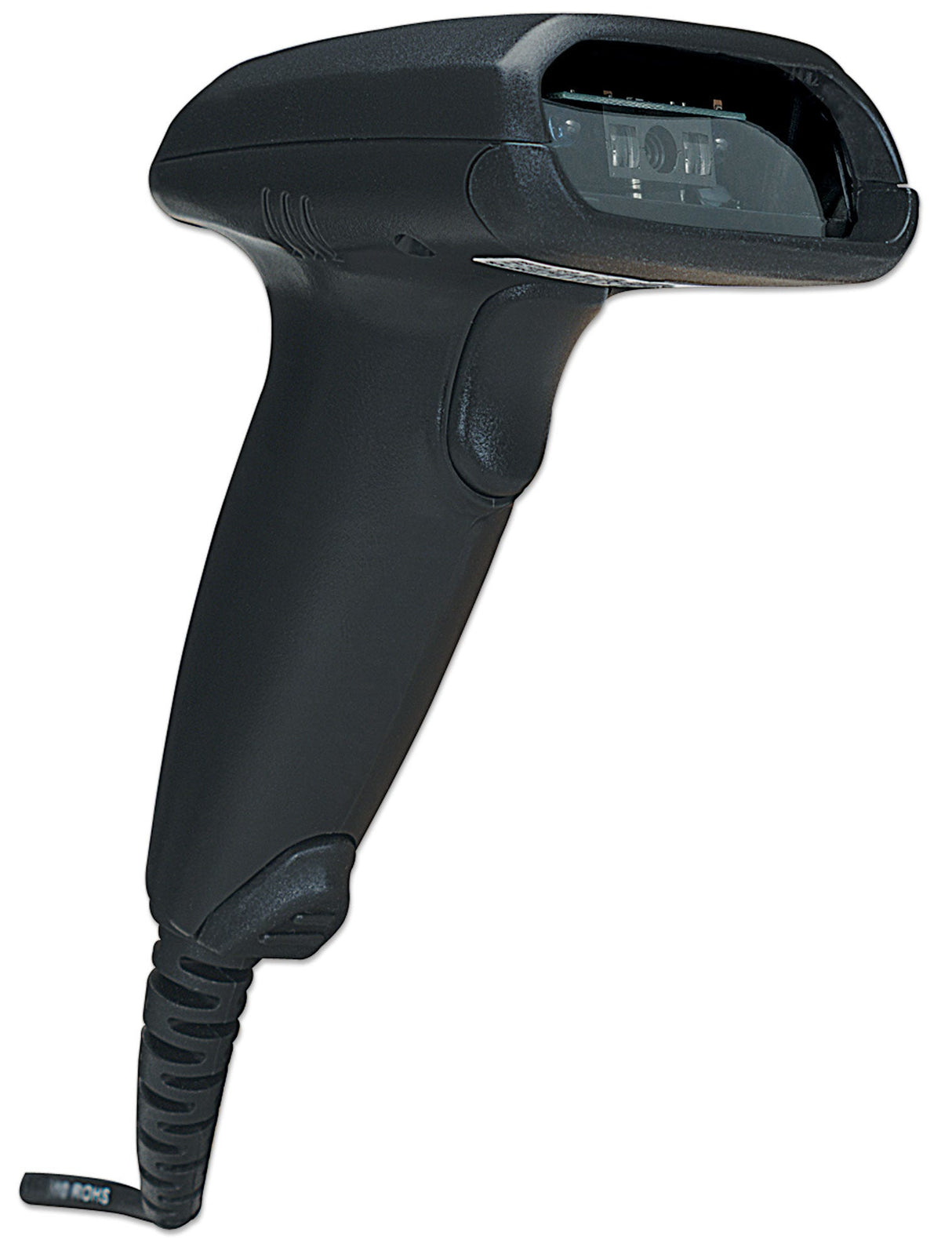 Manhattan Escáner CCD de contacto de largo alcance, de mano, USB, profundidad de lectura 500 mm, cable 1,5 m, luz ambiental máx. 10.000 lux, negro, garantía 3 años lectores de código barras 1D CCD No compatible 50 mm