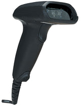 Manhattan Escáner CCD de contacto de largo alcance, de mano, USB, profundidad de lectura 500 mm, cable 1,5 m, luz ambiental máx. 10.000 lux, negro, garantía 3 años lectores de código barras 1D CCD No compatible 50 mm