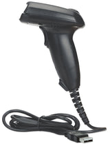Manhattan Escáner CCD de contacto de largo alcance, de mano, USB, profundidad de lectura 500 mm, cable 1,5 m, luz ambiental máx. 10.000 lux, negro, garantía 3 años lectores de código barras 1D CCD No compatible 50 mm