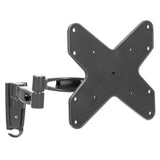 Manhattan Soporte para TV, de pared, movimiento articulado, pantallas planas de 23" a 43" de máximo 20 kg Monitor Plata