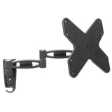 Manhattan Soporte para TV, de pared, movimiento articulado, pantallas planas de 23" a 43" de máximo 20 kg Monitor Plata