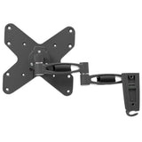 Manhattan Soporte para TV, de pared, movimiento articulado, pantallas planas de 23" a 43" de máximo 20 kg Monitor Plata