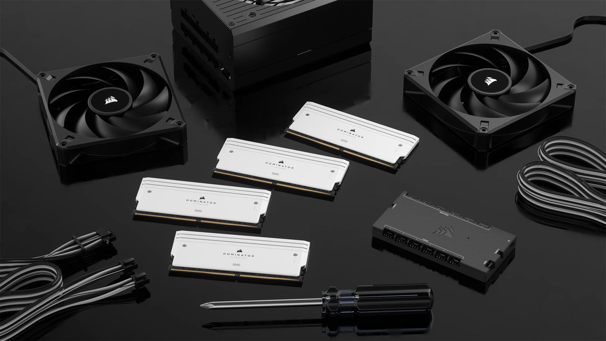Corsair Dominator Titanium CMP64GX5M2B6400C32W módulo de memoria 64 GB 2 x 32 GB DDR5 288-pin DIMM