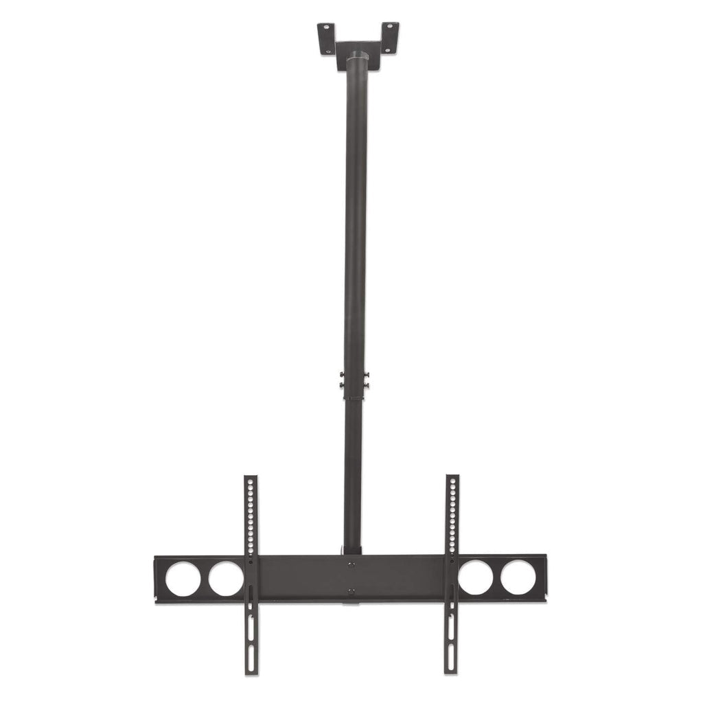 Manhattan Soporte de techo para TV/monitores, para pantallas de 37" a 75", altura ajustable de 105 a 156 cm, Compatibili