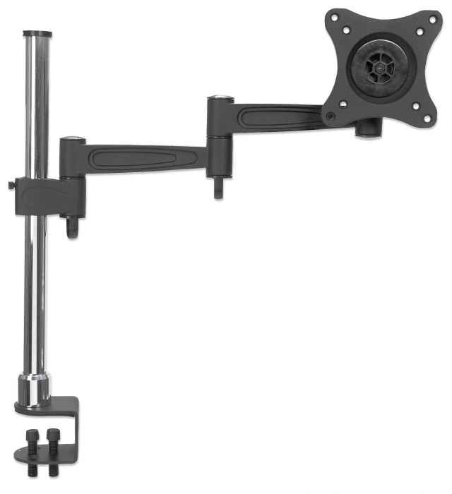 Manhattan Ajustable Soporte para monitor, de escritorio, movimiento articulado, pantalla plana de 13