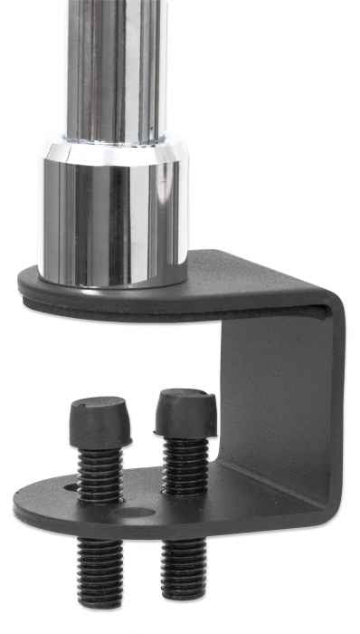 Manhattan Soporte para monitor, de escritorio, movimiento articulado, pantalla plana de 13" a 27" máximo 15 kg