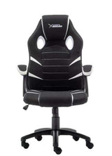 XZEAL XZT-50 Silla para videojuegos universal Asiento acolchado Negro, Blanco