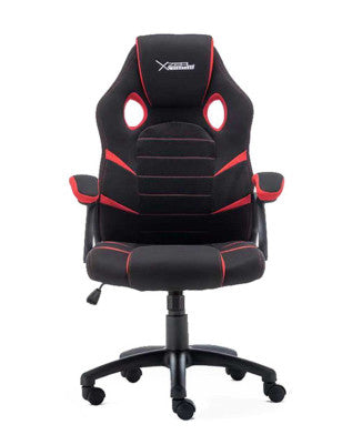 XZEAL XZT-50 Silla para videojuegos universal Asiento acolchado Negro, Rojo
