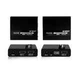 Enson ENS-HDMIE70KVM extensor de audio/video Transmisor y receptor AV, Alámbrico