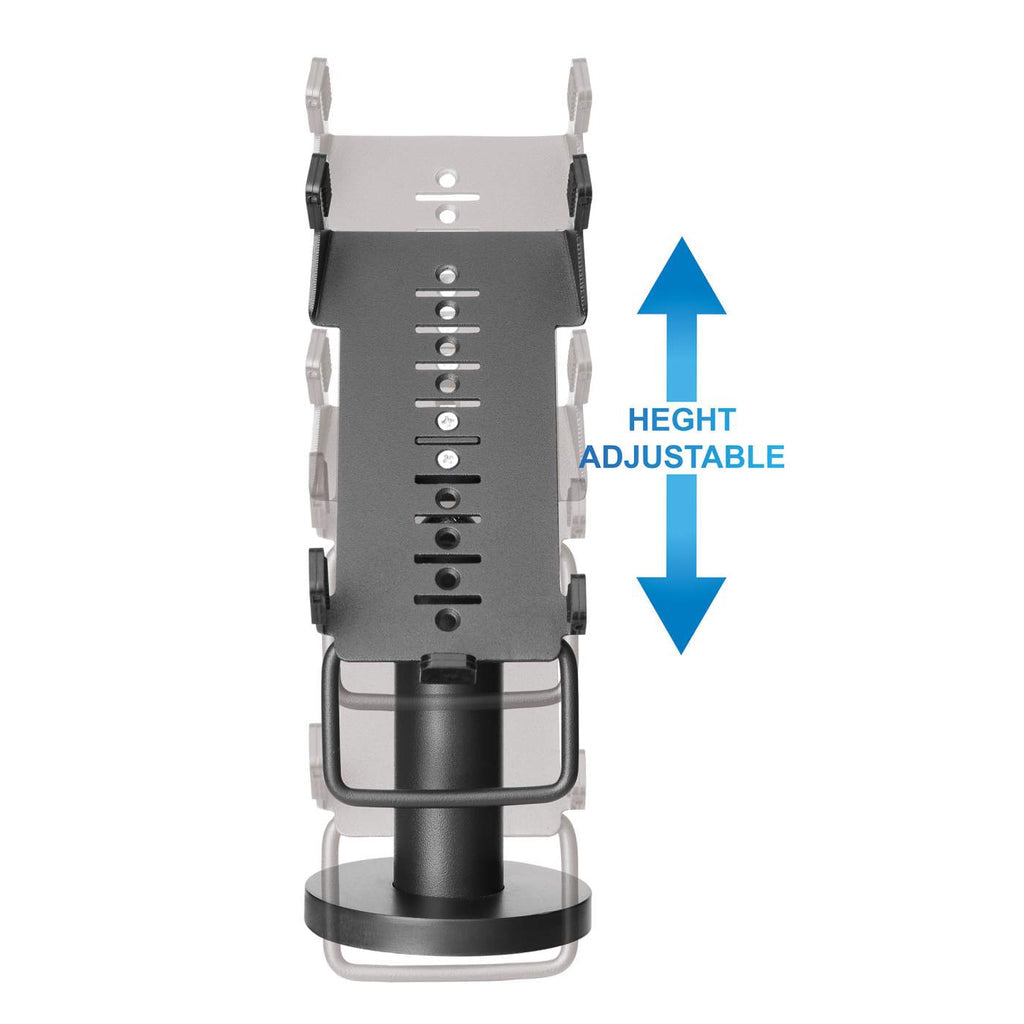 Manhattan Soporte para Terminal de Punto de Venta VeriFone® VX 520 (para terminal de tarjeta de crédito) soportes Soporte activo para teléfono móvil Terminal Interior Aluminio, Plástico, Acero