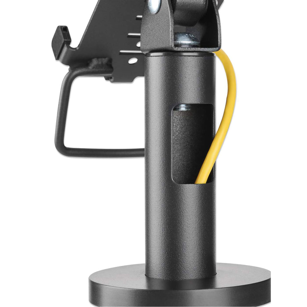Manhattan Soporte para Terminal de Punto de Venta VeriFone® VX 520 (para terminal de tarjeta de crédito) soportes Soporte activo para teléfono móvil Terminal Interior Aluminio, Plástico, Acero