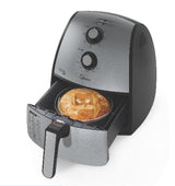 Midea MAF4N2SDSS2 freidora Sencillo 4 L 1500 W Freidora de aire caliente Negro, Acero inoxidable