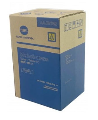 Konica Minolta AAJW232 Cartuchos de tóner Original Amarillo Caja