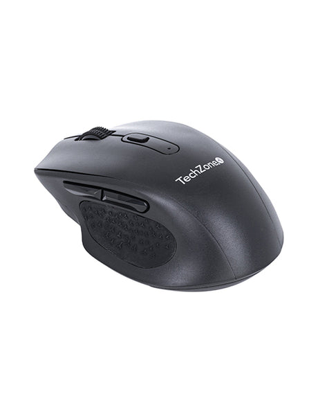 TechZone TZMOUG205-INA ratón Ambidiestro RF inalámbrico Óptico 3200 DPI, Negro