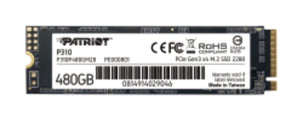 Patriot Memory P310 480 GB M.2 PCI Express 3.0 NVMe, 1700 MB/s, P310P480GM28