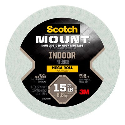 3M 70009113856 Cinta Adhesiva Blanco Interior 8,89 m 10 °C
