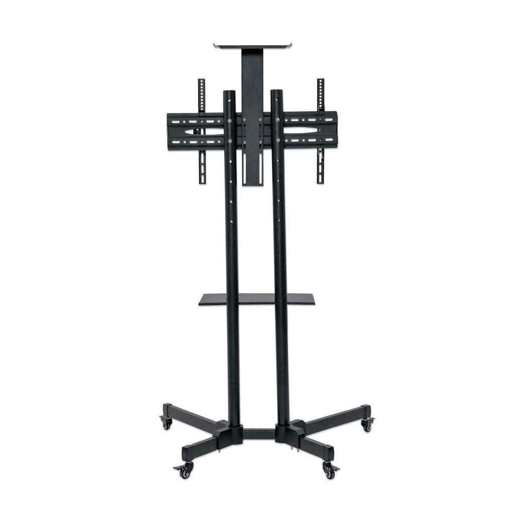 Manhattan Soporte de carrito multimedia económico muebles y soportes para dispositivos multimedia Negro Carro multimedia 55 kg 5 kg