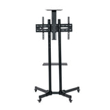 Manhattan Soporte de carrito multimedia económico muebles y soportes para dispositivos multimedia Negro Carro multimedia 55 kg 5 kg